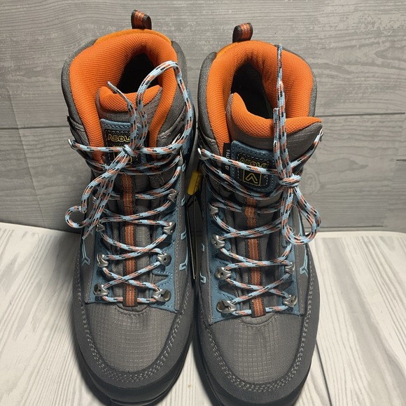 Asolo Women's Falcon GV Hiking Boots Sz 7.5 Gore-Tex Gray Stone NWT Vibram Trail - Picture 4 of 7